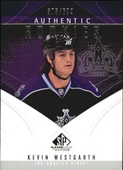 2009-10 SP Game Used #144 Kevin Westgarth Front