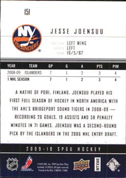 2009-10 SP Game Used #151 Jesse Joensuu Back