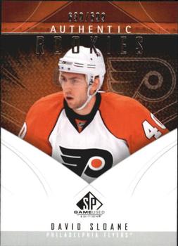 2009-10 SP Game Used #170 David Sloane Front