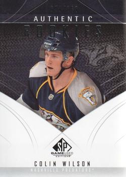 2009-10 SP Game Used #173 Colin Wilson Front
