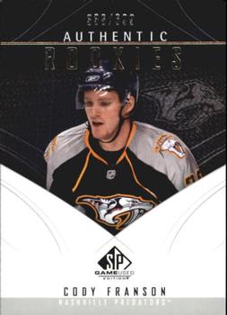 2009-10 SP Game Used #174 Cody Franson Front