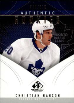 2009-10 SP Game Used #175 Christian Hanson Front