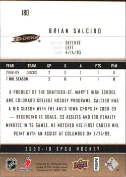 2009-10 SP Game Used #180 Brian Salcido Back