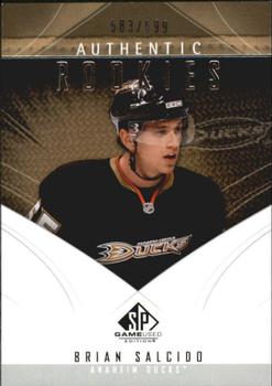2009-10 SP Game Used #180 Brian Salcido Front