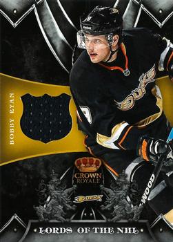 2012-13 Panini Rookie Anthology - Crown Royale Lords Of The NHL #LN-BY Bobby Ryan Front
