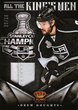 2012-13 Panini Rookie Anthology - Crown Royale All The Kings Men Prime #LA-DD Drew Doughty Front