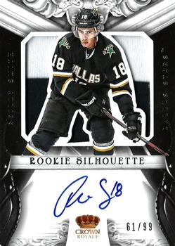 2012-13 Panini Rookie Anthology - Crown Royale Rookie Silhouette Prime #48 Reilly Smith Front
