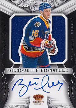 2012-13 Panini Rookie Anthology - Crown Royale Silhouette Signatures #32 Brett Hull Front