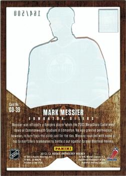 2012-13 Panini Rookie Anthology - Elite The Great Outdoors #GO–39 Mark Messier Back