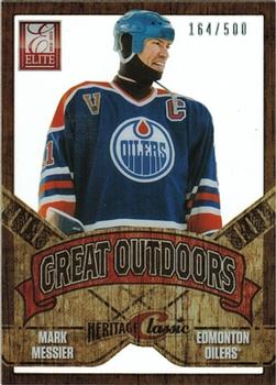 2012-13 Panini Rookie Anthology - Elite The Great Outdoors #GO–39 Mark Messier Front
