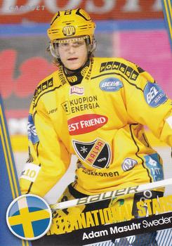 2011-12 Cardset Finland - International Stars 2 #IS4 Adam Masuhr Front