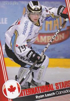 2011-12 Cardset Finland - International Stars 2 #IS10 Ryan Lasch Front