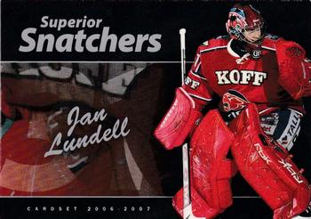 2006-07 Cardset Finland - Superior Snatchers Silver #5 Jan Lundell Front