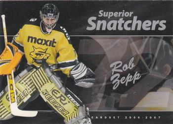 2006-07 Cardset Finland - Superior Snatchers Silver #12 Rob Zepp Front