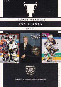2006-07 Cardset Finland - Trophy Winners #3 Esa Pirnes Back