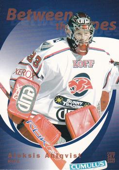 2006-07 Cardset Finland - Between the Pipes #3 Aleksis Ahlqvist Front
