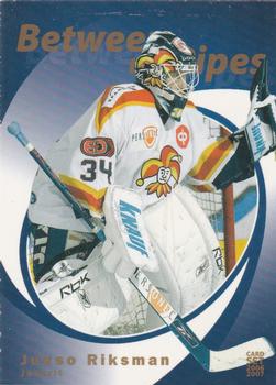 2006-07 Cardset Finland - Between the Pipes Gold #10 Juuso Riksman Front