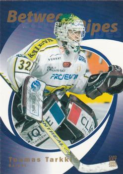 2006-07 Cardset Finland - Between the Pipes Gold #15 Tuomas Tarkki Front