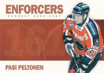 2006-07 Cardset Finland - Enforcers #10 Pasi Peltonen Front