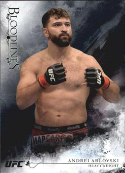 2014 Topps UFC Bloodlines - Black #7 Andrei Arlovski Front