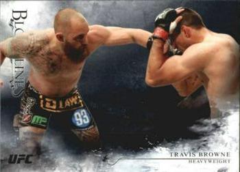 2014 Topps UFC Bloodlines - Black #22 Travis Browne Front