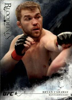 2014 Topps UFC Bloodlines - Black #23 Bryan Caraway Front