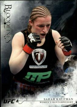 2014 Topps UFC Bloodlines - Black #73 Sarah Kaufman Front