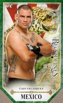 2014 Topps UFC Bloodlines - Bloodlines Die Cut #BL-CV Cain Velasquez Front