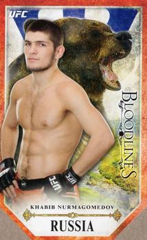 2014 Topps UFC Bloodlines - Bloodlines Die Cut #BL-KN Khabib Nurmagomedov Front