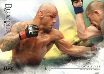 2014 Topps UFC Bloodlines - Flag #4 Thiago Alves Front