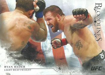 2014 Topps UFC Bloodlines - Flag #9 Ryan Bader Front