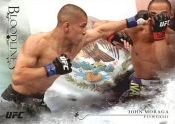 2014 Topps UFC Bloodlines - Flag #106 John Moraga Front