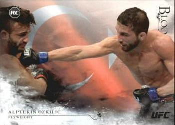 2014 Topps UFC Bloodlines - Flag #117 Alptekin Ozkilic Front