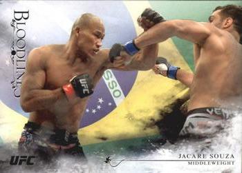 2014 Topps UFC Bloodlines - Flag #137 Jacare Souza Front
