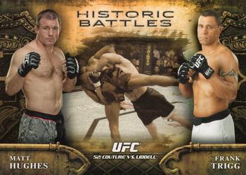 2014 Topps UFC Bloodlines - Historic Battles #HB-2 Frank Trigg / Matt Hughes Front