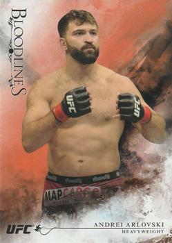 2014 Topps UFC Bloodlines - Red #7 Andrei Arlovski Front