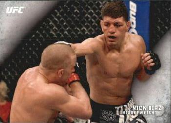2015 Topps UFC Knockout #4 Nick Diaz Front