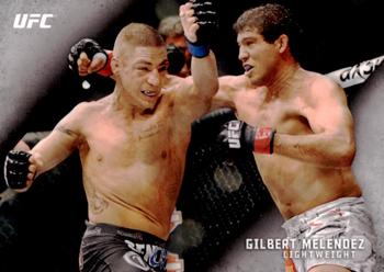 2015 Topps UFC Knockout #19 Gilbert Melendez Front