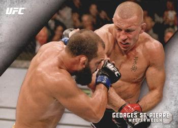 2015 Topps UFC Knockout #20 Georges St-Pierre Front