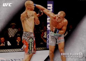 2015 Topps UFC Knockout #34 Eddie Alvarez Front