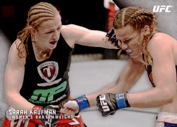 2015 Topps UFC Knockout #61 Sarah Kaufman Front