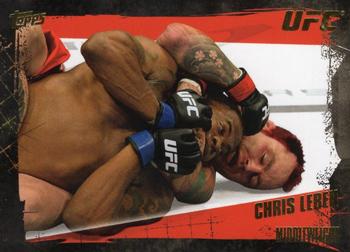 2010 Topps UFC - Gold #35 Chris Leben Front