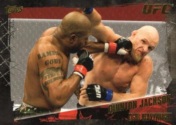 2010 Topps UFC - Gold #43 Quinton Jackson Front