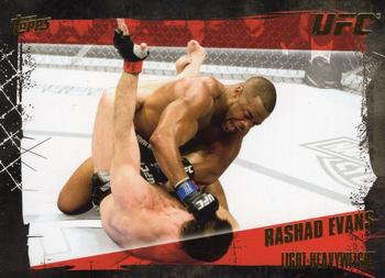 2010 Topps UFC - Gold #61 Rashad Evans Front