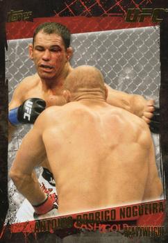 2010 Topps UFC - Gold #64 Antonio Rodrigo Nogueira Front