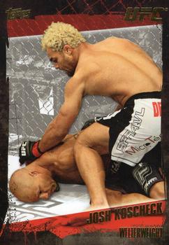 2010 Topps UFC - Gold #70 Josh Koscheck Front