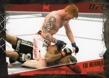 2010 Topps UFC - Gold #124 Ed Herman Front