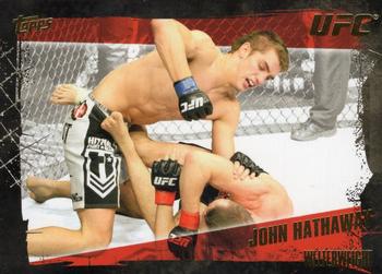 2010 Topps UFC - Gold #126 John Hathaway Front