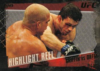 2010 Topps UFC - Gold #189 Forrest Griffin / Tito Ortiz Front