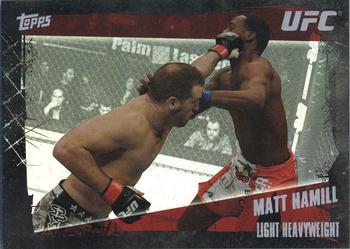 2010 Topps UFC - Diamond #104 Matt Hamill Front